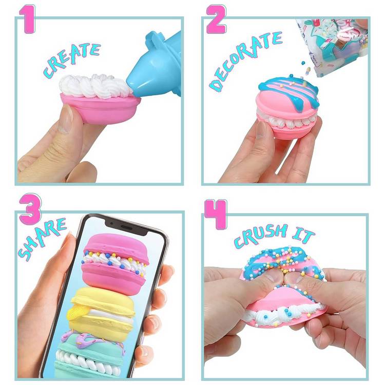 So Slime Sensations Sugary Crush Macarons sensory toy (British brand)