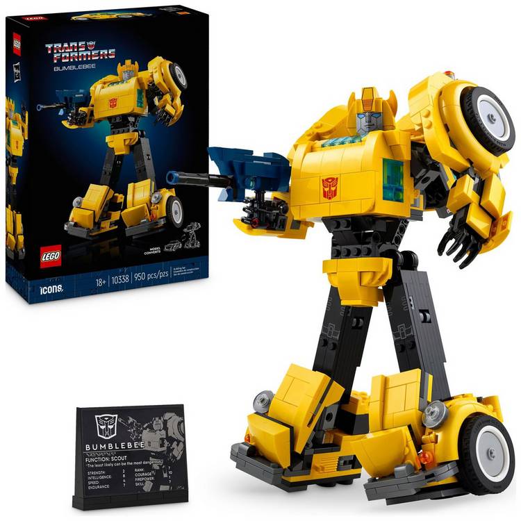 LEGO Transformers Bumblebee building set 950 pieces (British brand)