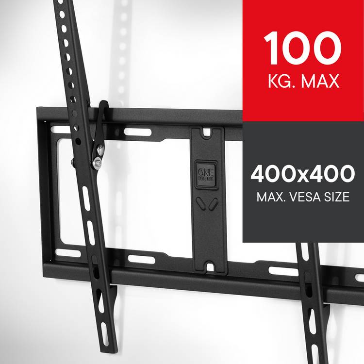One For All tilt TV wall bracket 32-65 inch, imported from the UK