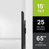 One For All tilt TV wall bracket 32-65 inch, imported from the UK