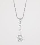Boucheron Serpent Bohème necklace in white gold with diamonds - British product