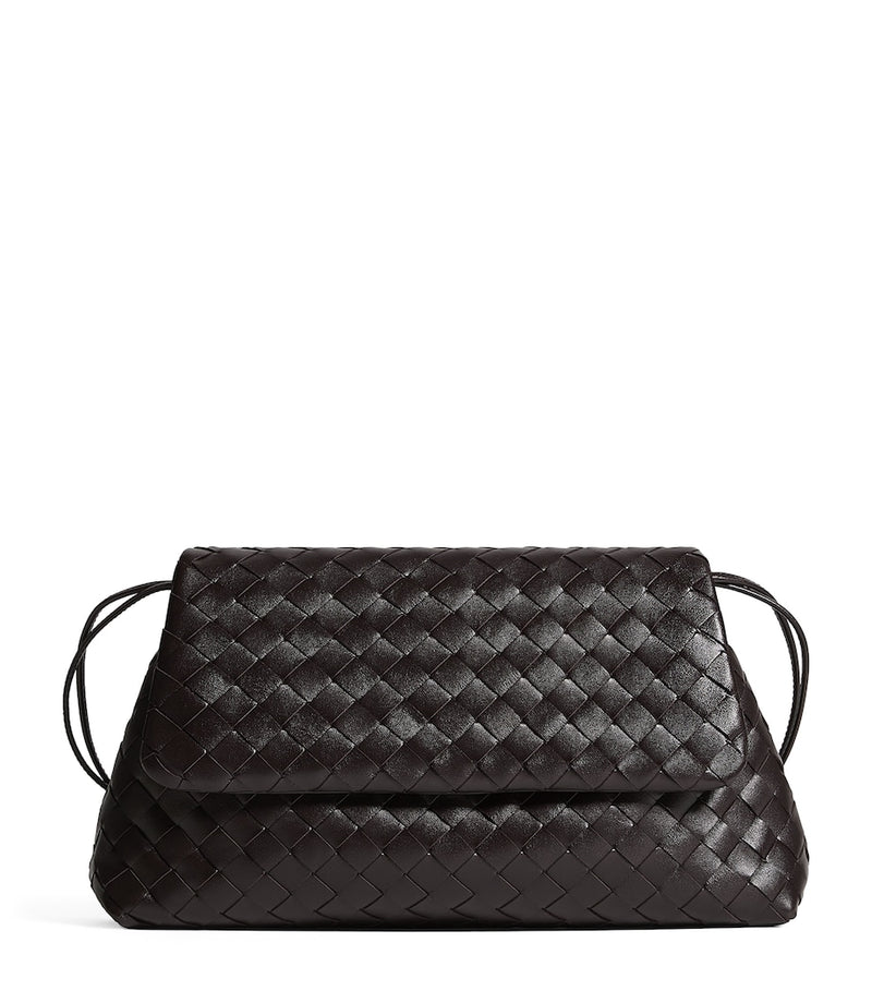 Bottega Veneta leather Giorno shoulder bag 19x33cm, UK version