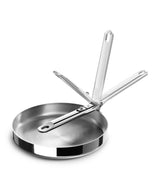 Harrods Joseph Joseph Space Non-Stick Folding-Handle Frying Pan 24cm- Buy online at McGrocer