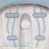 HoMedics Blue Luxury Nail Care Footspa Kit, UK version