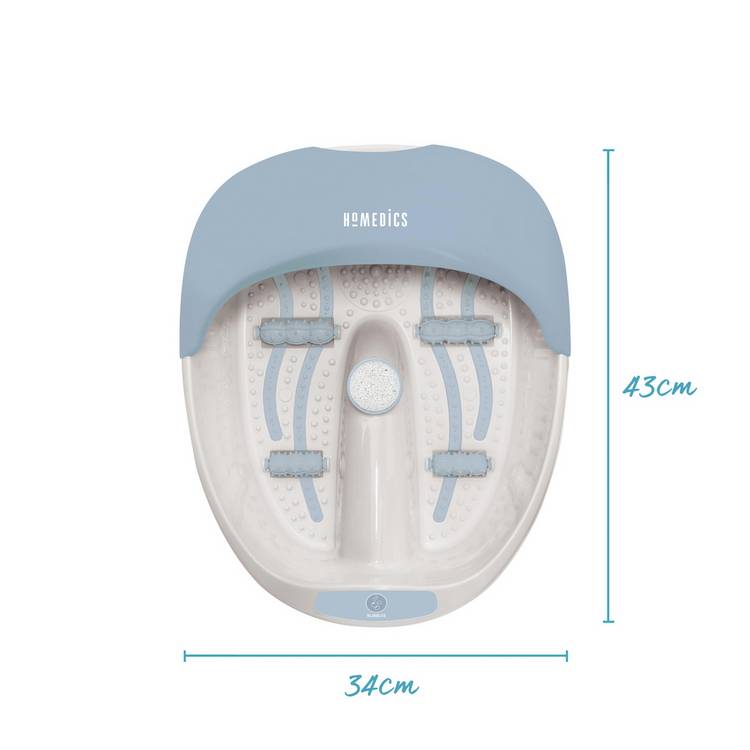 HoMedics Blue Luxury Nail Care Footspa Kit, UK version