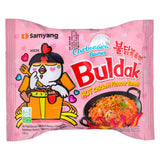Samyang Buldak hot chicken carbonara ramen, UK version
