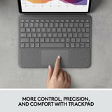 Logitech iPad Air folio keyboard case Grey, imported from the UK