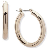 DKNY hoop earrings gold-tone 30mm - British product