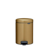 Argos Brabantia NewIcon 5 Liter Pedal Bin - Warm Brass- Buy online at McGrocer