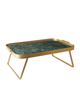 Harrods Kaymet Marbled Bed Tray 51cm- Buy online at McGrocer