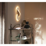 Argos Home Bowdon swirl wall light with integrated LED, British brand
