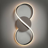 Argos Home Bowdon swirl wall light with integrated LED, British brand