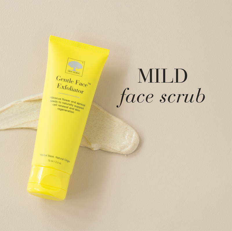 New Nordic Gentle Face Exfoliator 75ml (British brand)