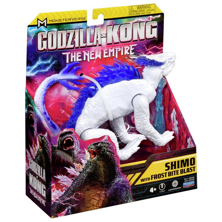 Godzilla x Kong Shimo ice breath action figure - British product