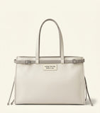 Prada large leather belted tote bag H30cm (British brand)