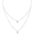 Messika My Twin diamond necklace 0.76ct white gold, UK version