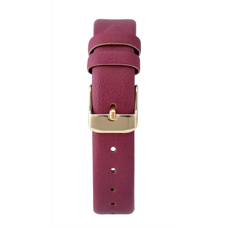 Limit white dial burgundy strap ladies watch (British brand)