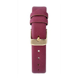 Limit white dial burgundy strap ladies watch (British brand)