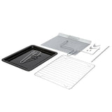 Cookworks 28L Mini Oven with Hob, UK version