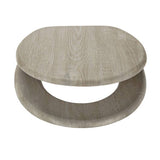 Argos Home wood effect toilet seat in grey, UK version
