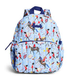 Harrods quilted Trooping the Colour backpack, imported from the UK