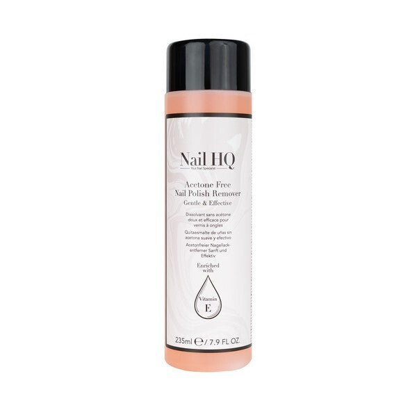 Nail HQ Acetone Free Nail Polish Remover 235ml, imported from the UK