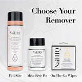 Nail HQ Acetone Free Nail Polish Remover 235ml, imported from the UK