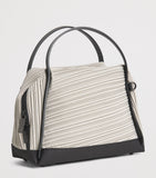 Issey Miyake Pleats Please bias pleats top-handle bag, imported from the UK