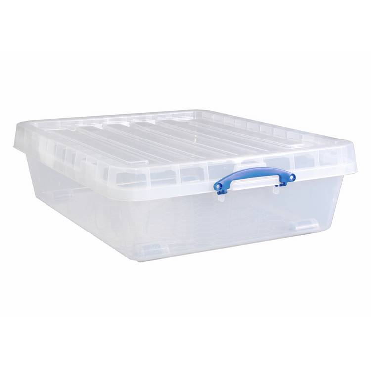 Really Useful wheeled plastic storage boxes 61.5L - British product