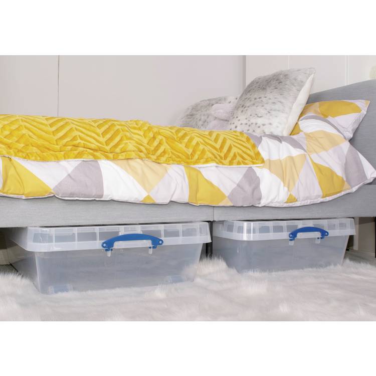 Really Useful wheeled plastic storage boxes 61.5L - British product
