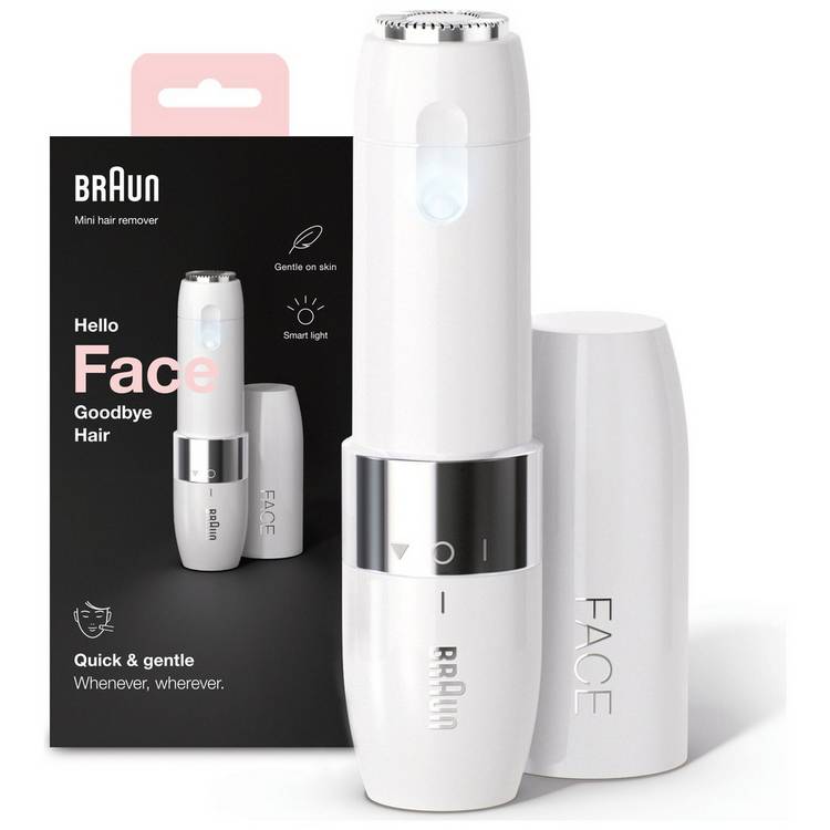 Braun FS1000 face hair remover mini, imported from the UK