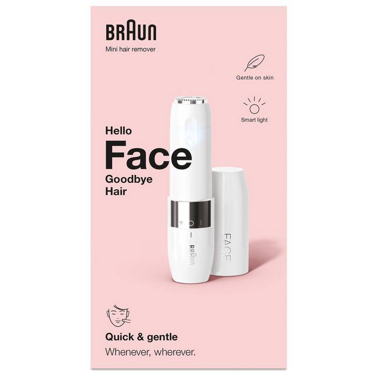 Braun FS1000 face hair remover mini, imported from the UK