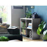 Argos Habitat Squares Plus 4 Cube Storage Unit - Grey- Buy online at McGrocer