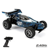 CMJ RC car 1:16 scale blue, imported from the UK