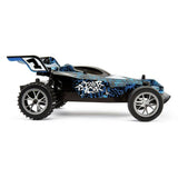CMJ RC car 1:16 scale blue, imported from the UK