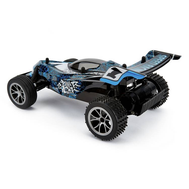 CMJ RC car 1:16 scale blue, imported from the UK