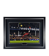 Harrods Leipzig Galleries Alejandro Garnacho Signed Manchester United Bicycle Kick Photo Framed Display- Buy online at McGrocer