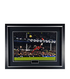 Leipzig Galleries framed signed photo of Garnacho bicycle kick - British product