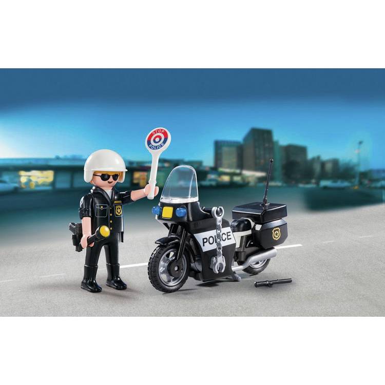Playmobil City Action police small carry case, imported from the UK