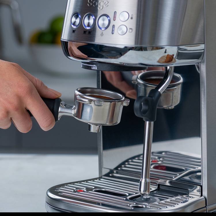 Sage Bambino Plus espresso coffee machine, imported from the UK