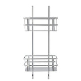 Argos Home 2-tier over door shower caddy chrome, UK version