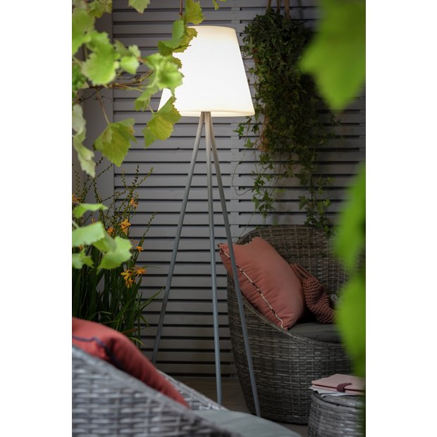 Habitat Home tripod solar lamp warm white LED outdoor (British brand)
