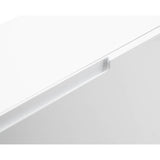 GFW narrow gloss white shoe cabinet for hallway storage (British brand)