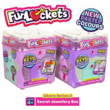 Argos FunLockets Secret Jewellery Box with Mirror (9.6 x 8.9 x 8.2 cm)- Buy online at McGrocer