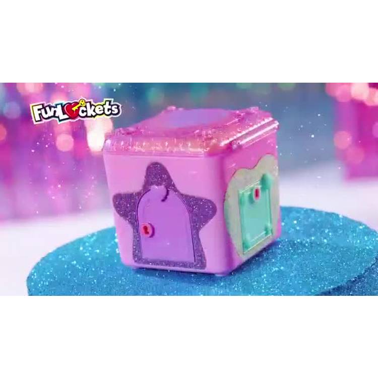 FunLockets Secret Jewellery Box with charms and surprises, imported from the UK