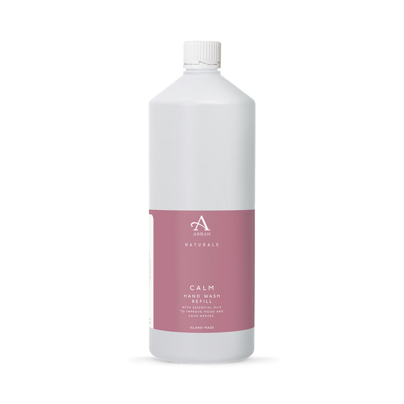 ARRAN Naturals hand wash refill Calm Lavender Chamomile 1L - British product