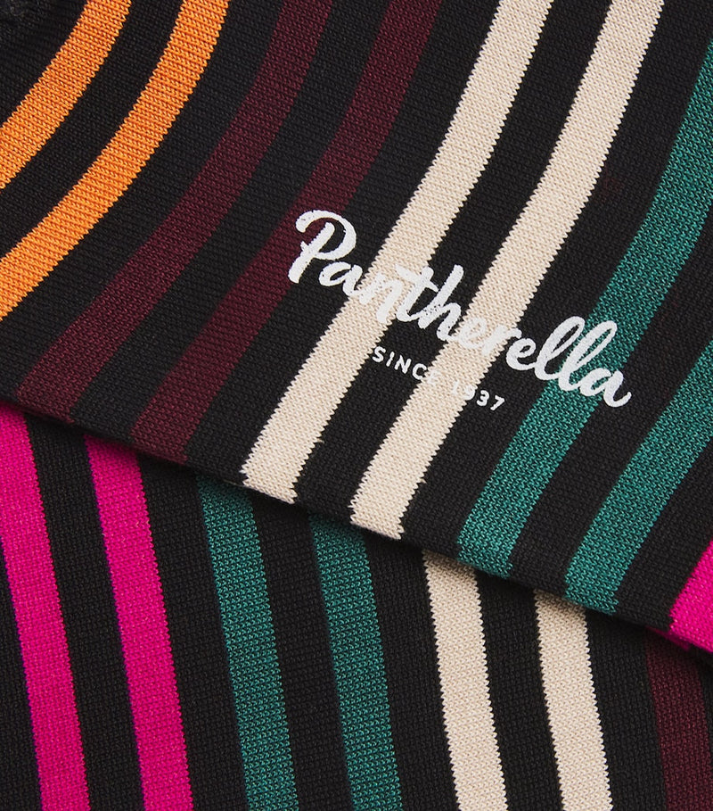 Pantherella Kilburn Striped cotton-blend socks - British product