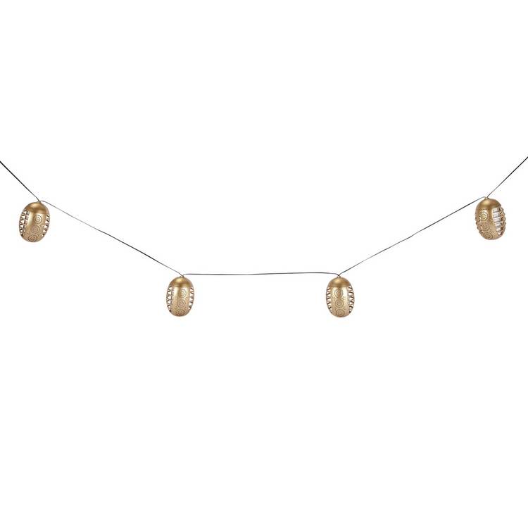 Argos Home solar string lights dancing flame 10-light, imported from the UK