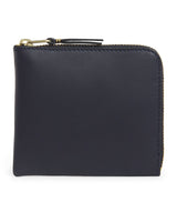 Harrods Comme des Garçons Leather Zipped Pouch Wallet 11cm x 9.5cm- Buy online at McGrocer