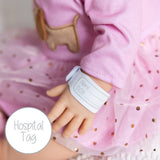 Tiny Treasures baby doll 44cm with puppy toy, UK version